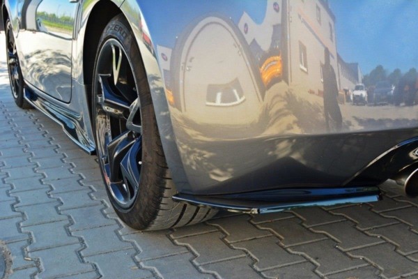 MAXTON DESIGN - Bočné difúzory zadného náraznika Nissan 370Z , Čierny lesk – Obrázok 2