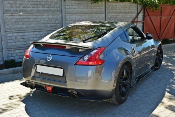 MAXTON DESIGN - Bočné difúzory zadného náraznika Nissan 370Z , Čierny lesk – Obrázok 3