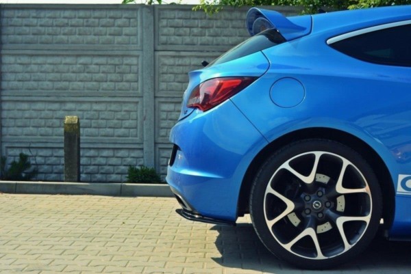 MAXTON DESIGN - Bočné difúzory zadného náraznika OPEL ASTRA J OPC / VXR , Čierny lesk – Obrázok 3