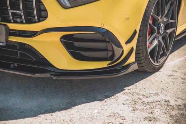 MAXTON DESIGN - Spoiler pod Predný náraznik   V.2 Mercedes-AMG A 45 S W177 , Čierny lesk 


, – Obrázok 3