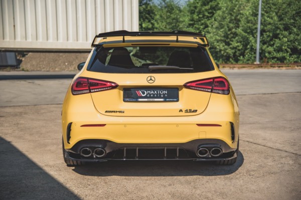 MAXTON DESIGN - Predlženie spoilera  Mercedes-AMG A 45 S W177 , Čierny lesk , – Obrázok 3