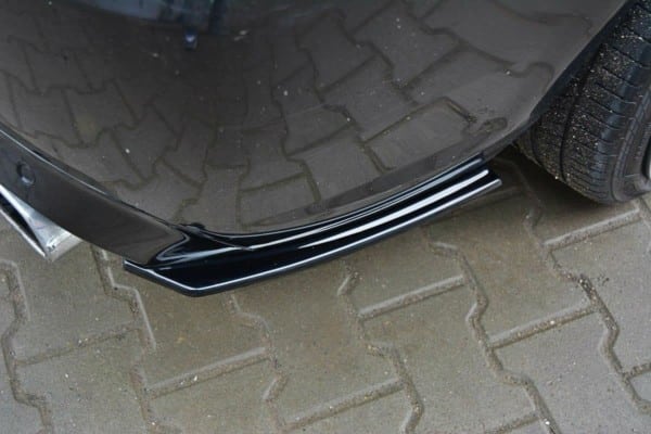 MAXTON DESIGN - Bočné difúzory zadného náraznika OPEL ZAFIRA B OPC / VXR , Čierny lesk – Obrázok 3
