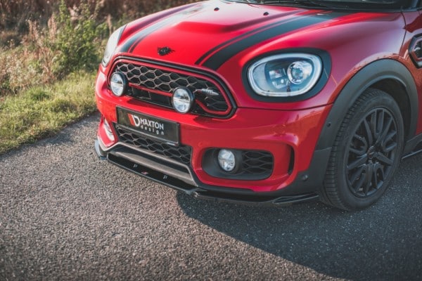 MAXTON DESIGN - Spoiler pod Predný náraznik   V.2 Mini Countryman Mk2 F60 JCW , Čierny lesk 


, – Obrázok 4