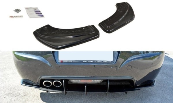 MAXTON DESIGN - Bočné difúzory zadného náraznika PEUGEOT RCZ , Čierny lesk 
1140