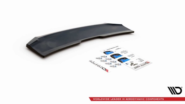 MAXTON DESIGN - Stredový spoiler pod zadný náraznik Audi RS5 F5 Facelift , Čierny lesk – Obrázok 7