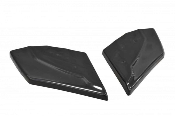 MAXTON DESIGN - Bočné difúzory zadného náraznika SEAT LEON III CUPRA / FR , Čierny lesk – Obrázok 6