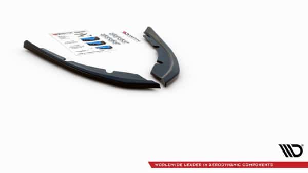 MAXTON DESIGN - Bočné difúzory zadného náraznika Peugeot 308 SW Mk2, Čierny lesk , – Obrázok 5