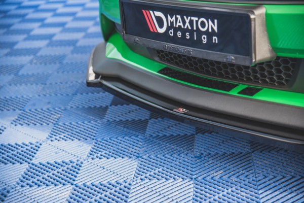 MAXTON DESIGN - Spoiler pod Predný náraznik   + Splitre V.2 Ford Mustang GT Mk6 Facelift , Čierny lesk 


 Plus – Obrázok 2