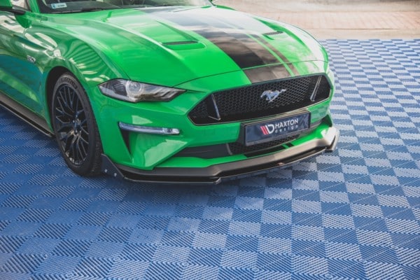 MAXTON DESIGN - Spoiler pod Predný náraznik   + Splitre V.2 Ford Mustang GT Mk6 Facelift , Čierny lesk 


 Plus – Obrázok 5