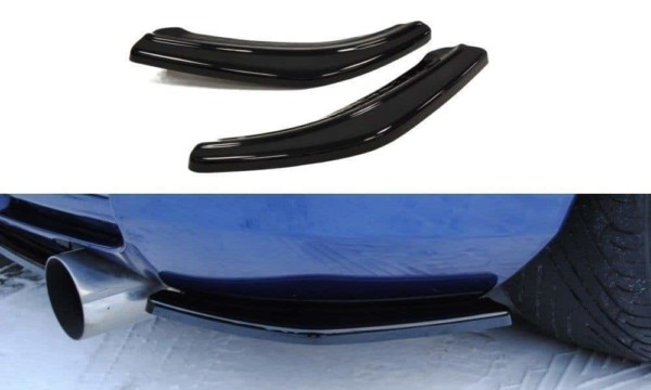 MAXTON DESIGN - Bočné difúzory zadného náraznika TOYOTA CELICA T23 PREFACE , Čierny lesk