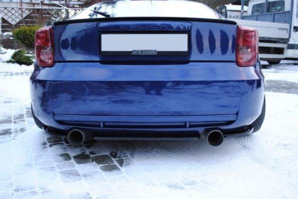 MAXTON DESIGN - Bočné difúzory zadného náraznika TOYOTA CELICA T23 PREFACE , Čierny lesk – Obrázok 3
