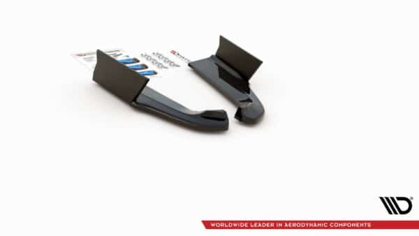 MAXTON DESIGN - Bočné difúzory zadného náraznika + Splitre V.1 Ford Mustang GT Mk6 Facelift , Čierny lesk – Obrázok 6