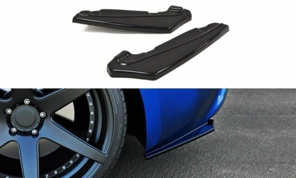 MAXTON DESIGN - Bočné difúzory zadného náraznika TOYOTA GT86 , Čierny lesk
