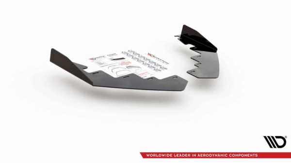 MAXTON DESIGN - Splitre Volkswagen Polo GTI Mk6 , čierne lesklé – Obrázok 6