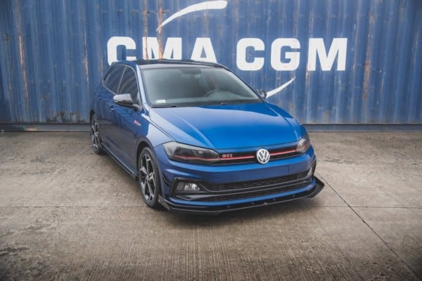 MAXTON DESIGN - Splitre Volkswagen Polo GTI Mk6 , čierne lesklé – Obrázok 2