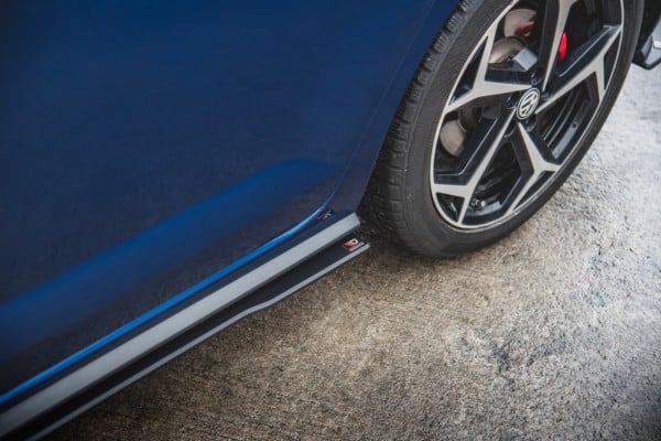 MAXTON DESIGN - Racing Durability Lišty pod prahy Volkswagen Polo GTI Mk6 , čierna matná – Obrázok 5