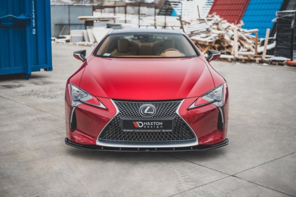 MAXTON DESIGN - Spoiler pod Predný náraznik   V.1 Lexus LC 500 , Čierny lesk 


, – Obrázok 2