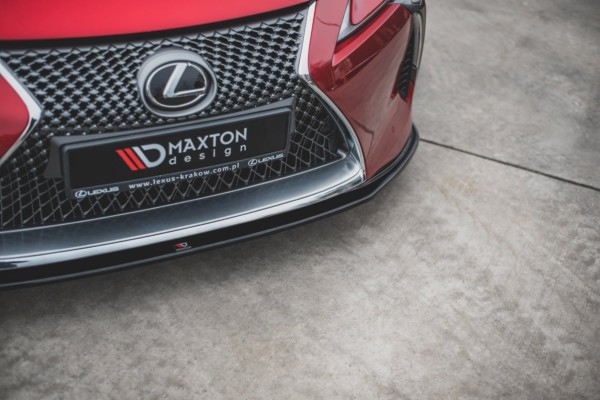 MAXTON DESIGN - Spoiler pod Predný náraznik   V.2 Lexus LC 500 , Čierny lesk 


, – Obrázok 3