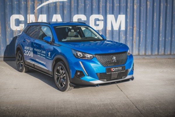MAXTON DESIGN - Spoiler pod Predný náraznik   V.1 Peugeot 2008 Mk2 , Čierny lesk 


, – Obrázok 2