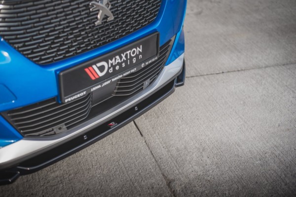 MAXTON DESIGN - Spoiler pod Predný náraznik   V.2 Peugeot 2008 Mk2 , Čierny lesk 


, – Obrázok 3