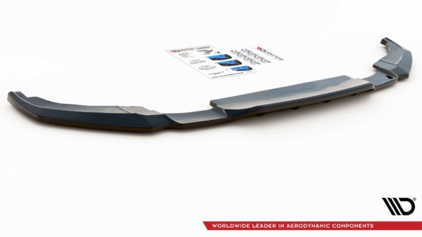 MAXTON DESIGN - Stredový spoiler pod zadný náraznik (with vertical bars) Peugeot 2008 Mk2 , Čierny lesk – Obrázok 8
