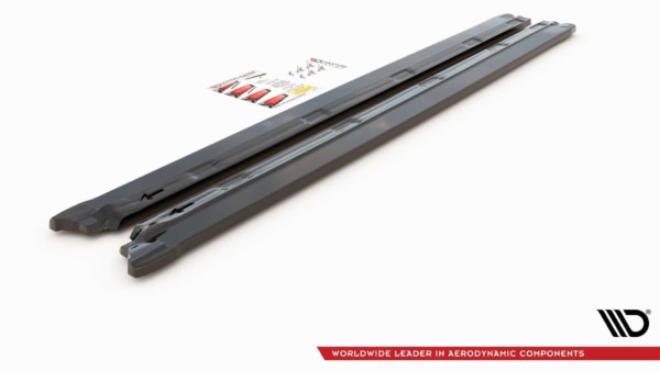 MAXTON DESIGN - Lišty pod prahy Peugeot 2008 Mk2 , Čierny lesk – Obrázok 7