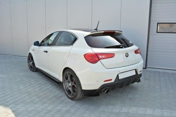 MAXTON DESIGN - Predlženie spoilera  Alfa Romeo Giulietta , 
Čierny lesk – Obrázok 4