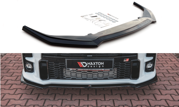 MAXTON DESIGN - Spoiler pod Predný náraznik   V.1 Toyota GR Yaris Mk4 , Čierny lesk 


,