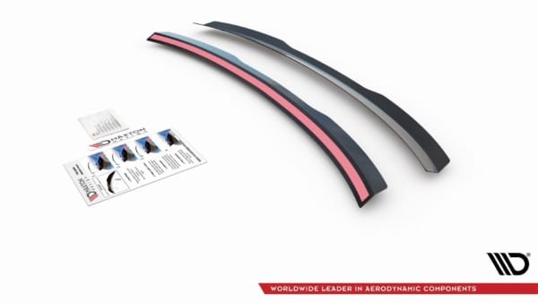MAXTON DESIGN - Predlženie spoilera  Audi A4 / A4 S-Line B8 / B8 FL Sedan , Čierny lesk – Obrázok 7
