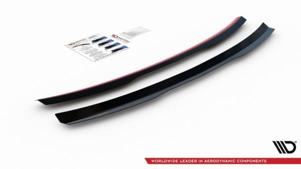 MAXTON DESIGN - Predlženie spoilera  Audi A4 / A4 S-Line B8 / B8 FL Sedan , Čierny lesk – Obrázok 8