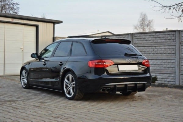 MAXTON DESIGN - Predlženie spoilera  Audi A4 B8 / B8 FL Avant , 
Čierny lesk – Obrázok 5