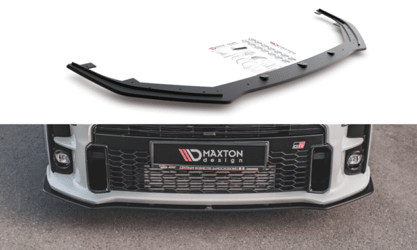 MAXTON DESIGN - Racing Durability Spoiler pod Predný náraznik   Toyota GR Yaris Mk4 , Black