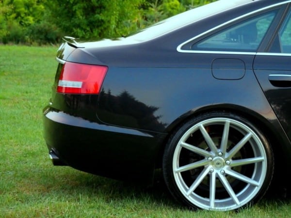 MAXTON DESIGN - Predlženie spoilera  Audi A6 S-line C6 Sedan , 
Čierny lesk – Obrázok 3