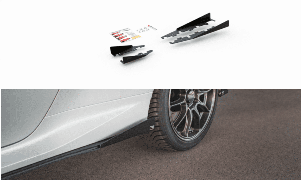 MAXTON DESIGN - Bočné Splitre Toyota GR Yaris Mk4 , Gloss Flaps