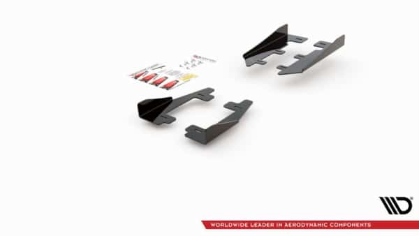 MAXTON DESIGN - Bočné Splitre Ford Focus RS Mk3 , Gloss Flaps – Obrázok 7