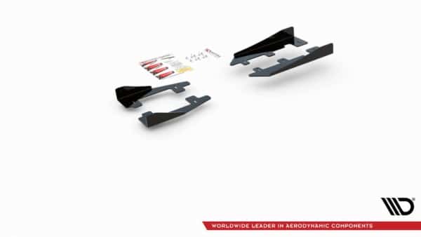 MAXTON DESIGN - Bočné Splitre Ford Focus RS Mk3 , Gloss Flaps – Obrázok 6