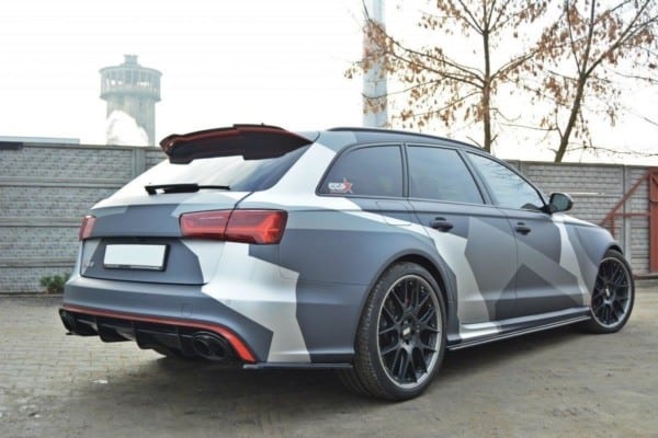 MAXTON DESIGN - Predlženie spoilera  Audi RS6 C7 / C7 FL , Čierny lesk – Obrázok 3