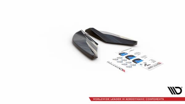 MAXTON DESIGN - Bočné difúzory zadného náraznika Cupra Ateca , Čierny lesk , – Obrázok 8