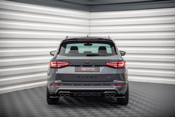 MAXTON DESIGN - Bočné difúzory zadného náraznika Cupra Ateca , Čierny lesk , – Obrázok 3