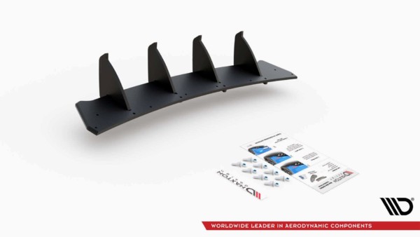 MAXTON DESIGN - Racing Durability Zadný difúzor V.2 Volkswagen Golf GTI Mk6 , – Obrázok 7