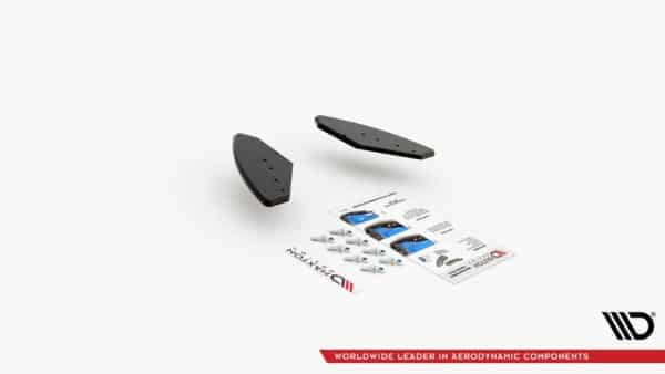 MAXTON DESIGN - Racing Durability Bočné difúzory zadného náraznika Volkswagen Golf GTI Mk6 , Black – Obrázok 7