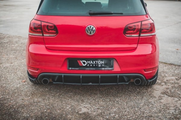 MAXTON DESIGN - Racing Durability Bočné difúzory zadného náraznika Volkswagen Golf GTI Mk6 , Black – Obrázok 2