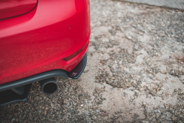 MAXTON DESIGN - Racing Durability Bočné difúzory zadného náraznika Volkswagen Golf GTI Mk6 , Black – Obrázok 5
