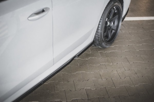MAXTON DESIGN - Lišty pod prahy V.1 Skoda Octavia RS Mk4 , Čierny lesk – Obrázok 3