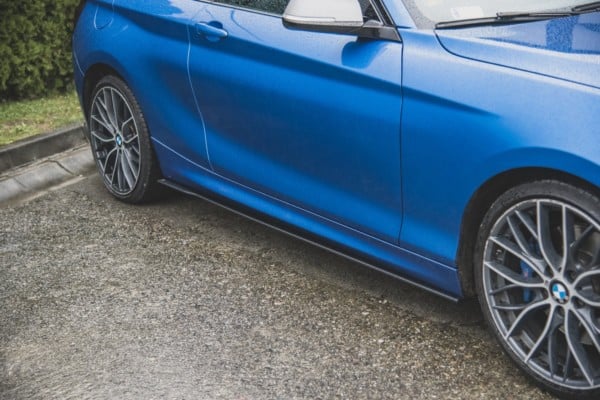 MAXTON DESIGN - Racing Durability Lišty pod prahy vhodné pre BMW 1 F21 M135i / M140i / M-Pack , Black – Obrázok 5