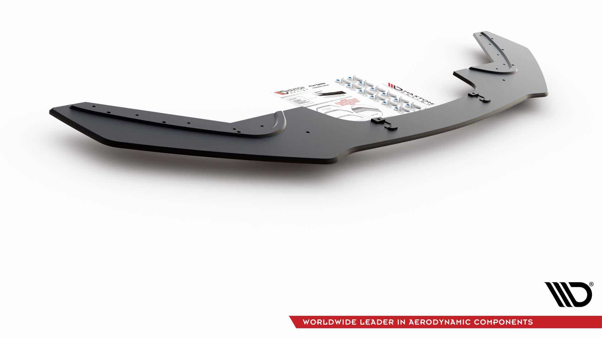 MAXTON DESIGN - Racing Durability Spoiler pod Predný náraznik V.3 for vhodné pre BMW 1 F20 M-Pack Facelift / M140i , Black – Obrázok 6