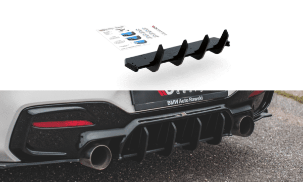 MAXTON DESIGN - Racing Durability Zadný difúzor V.4 vhodné pre BMW M140i ,