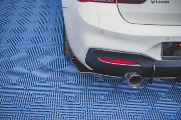 MAXTON DESIGN - Racing Durability Bočné difúzory zadného náraznika V.2 for vhodné pre BMW 1 F20 M-Pack Facelift / M140i , Black – Obrázok 5