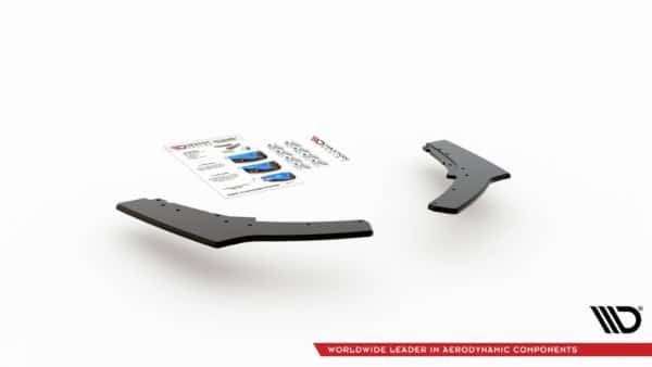 MAXTON DESIGN - Racing Durability Bočné difúzory zadného náraznika V.2 for vhodné pre BMW 1 F20 M-Pack Facelift / M140i , Black – Obrázok 7