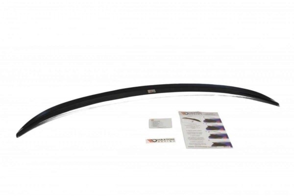MAXTON DESIGN - Predlženie spoilera  for vhodné pre BMW X6 F16 MPACK , Čierny lesk